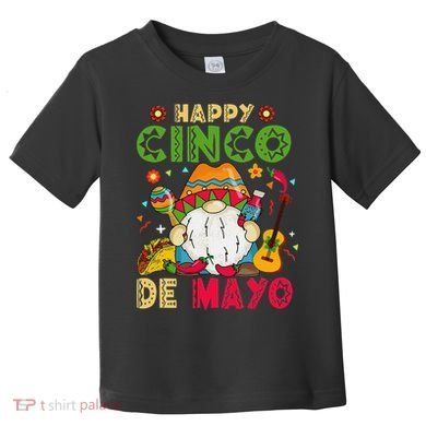 Happy Cinco De Mayo Mexican Gnome Cinco De Mayo Toddler T-Shirt