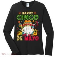 Happy Cinco De Mayo Mexican Gnome Cinco De Mayo Women's Long Sleeve Shirt thumb 0