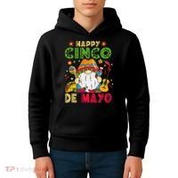 Happy Cinco De Mayo Mexican Gnome Cinco De Mayo Kids Hoodie thumb 4