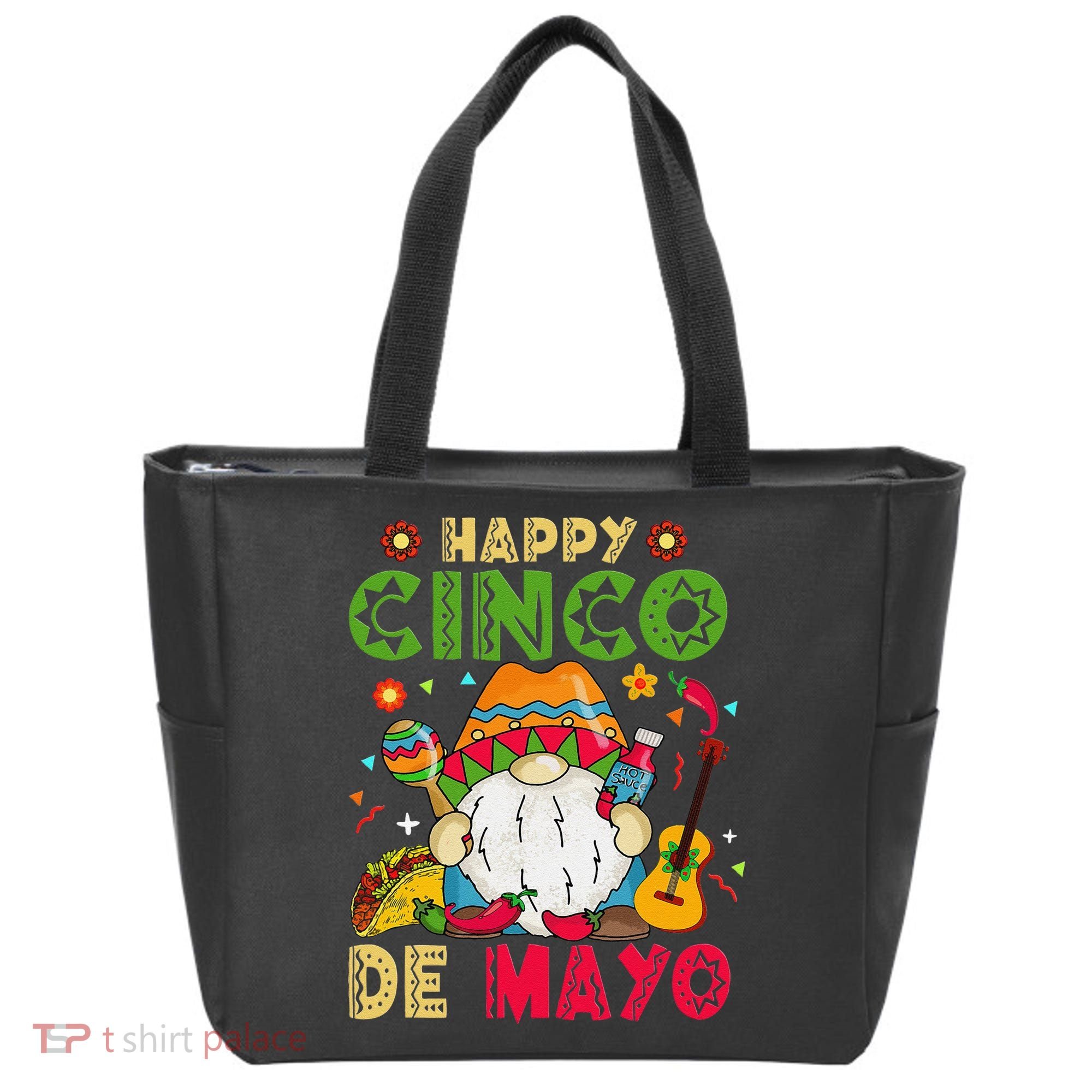 Happy Cinco De Mayo Mexican Gnome Cinco De Mayo Tote Bag