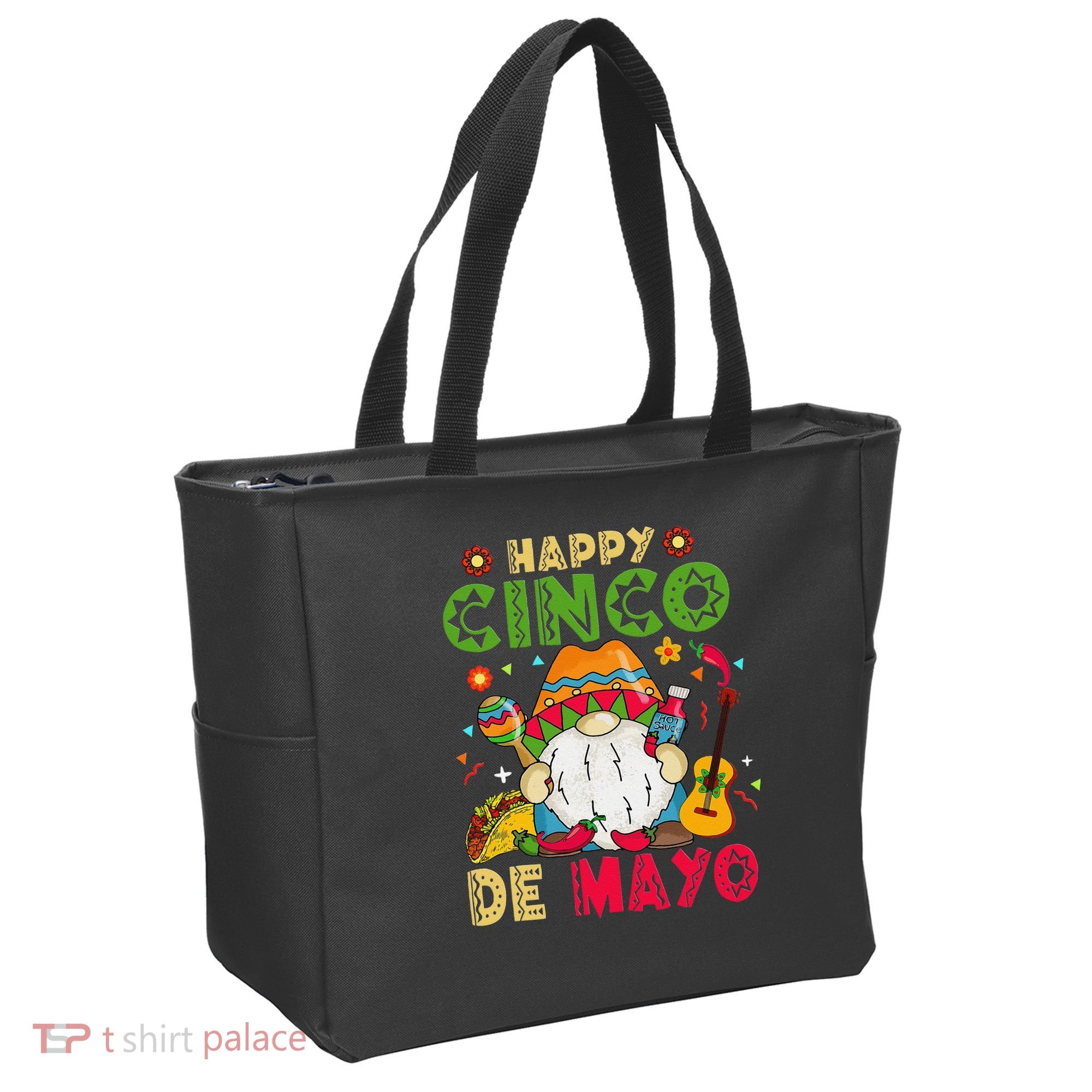 Happy Cinco De Mayo Mexican Gnome Cinco De Mayo Tote Bag