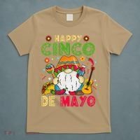 Happy Cinco De Mayo Mexican Gnome Cinco De Mayo T-Shirt thumb 5