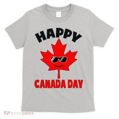 Happy Canada Day Funny Maple Leaf Canada Day T-Shirt