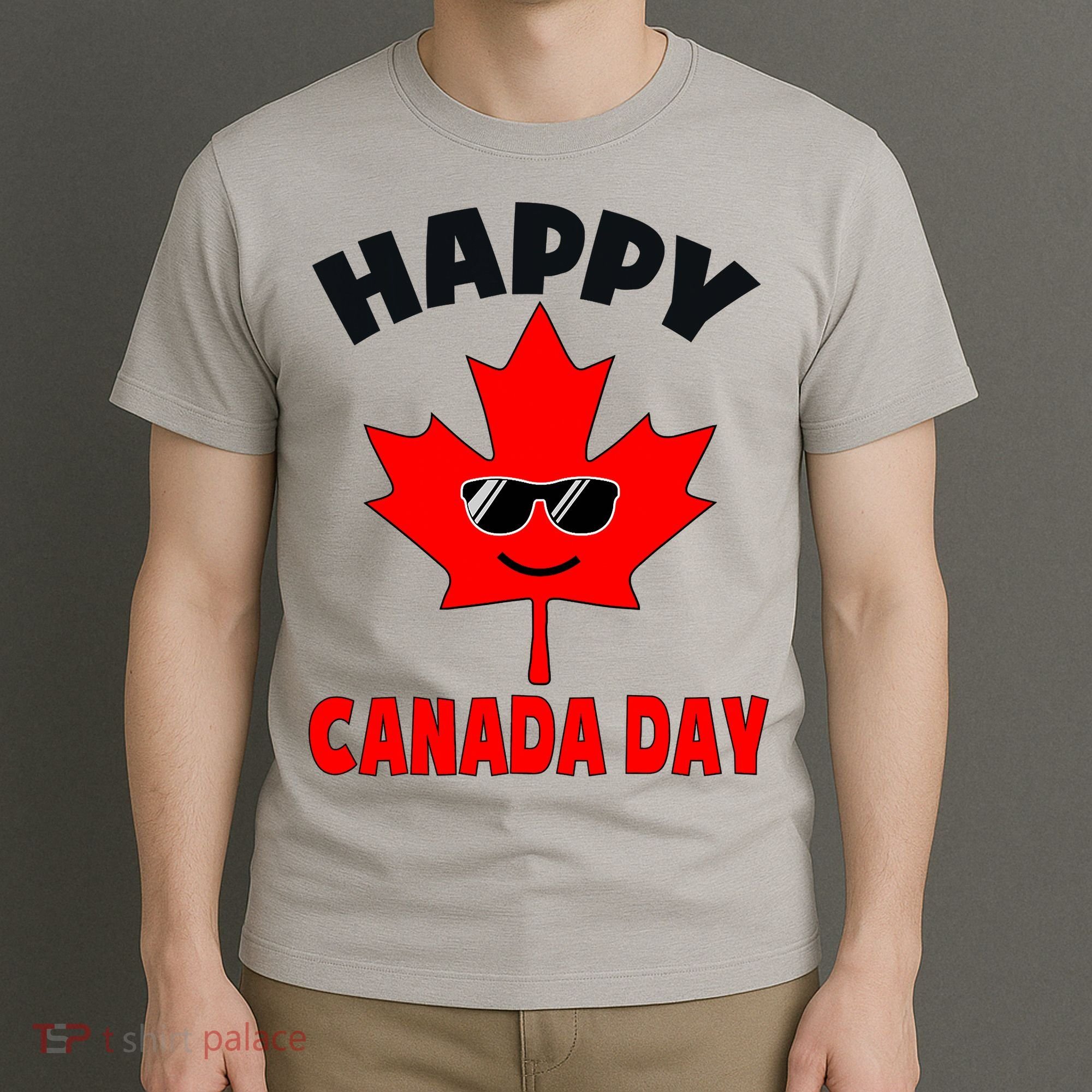 Happy Canada Day Funny Maple Leaf Canada Day T-Shirt