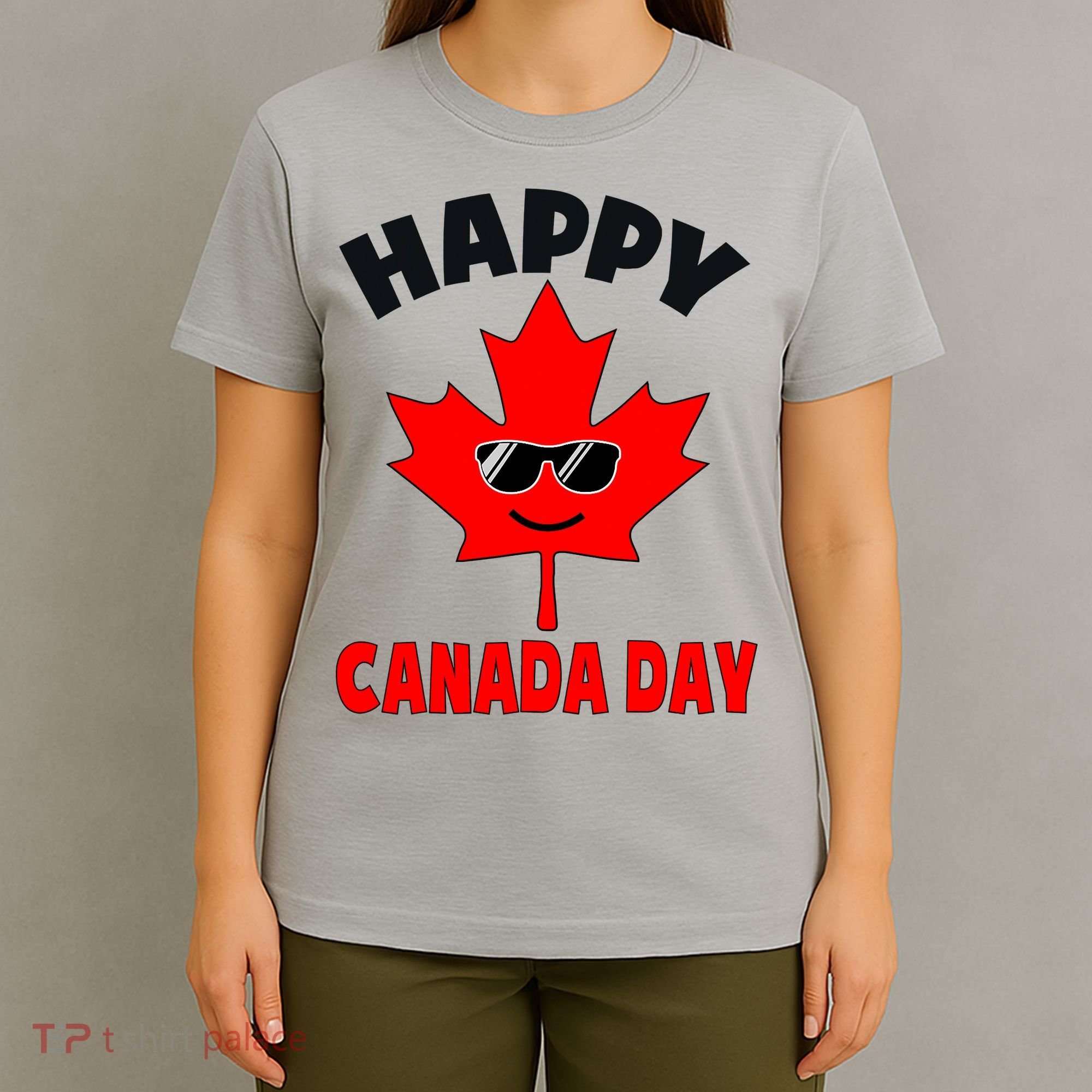 Happy Canada Day Funny Maple Leaf Canada Day T-Shirt