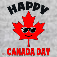 Happy Canada Day Funny Maple Leaf Canada Day Kids Sweatshirt thumb 2