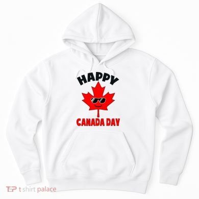 Happy Canada Day Funny Maple Leaf Canada Day Hoodie