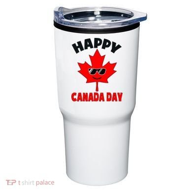 Happy Canada Day Funny Maple Leaf Canada Day Tumbler