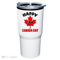 Happy Canada Day Funny Maple Leaf Canada Day Tumbler thumb 0