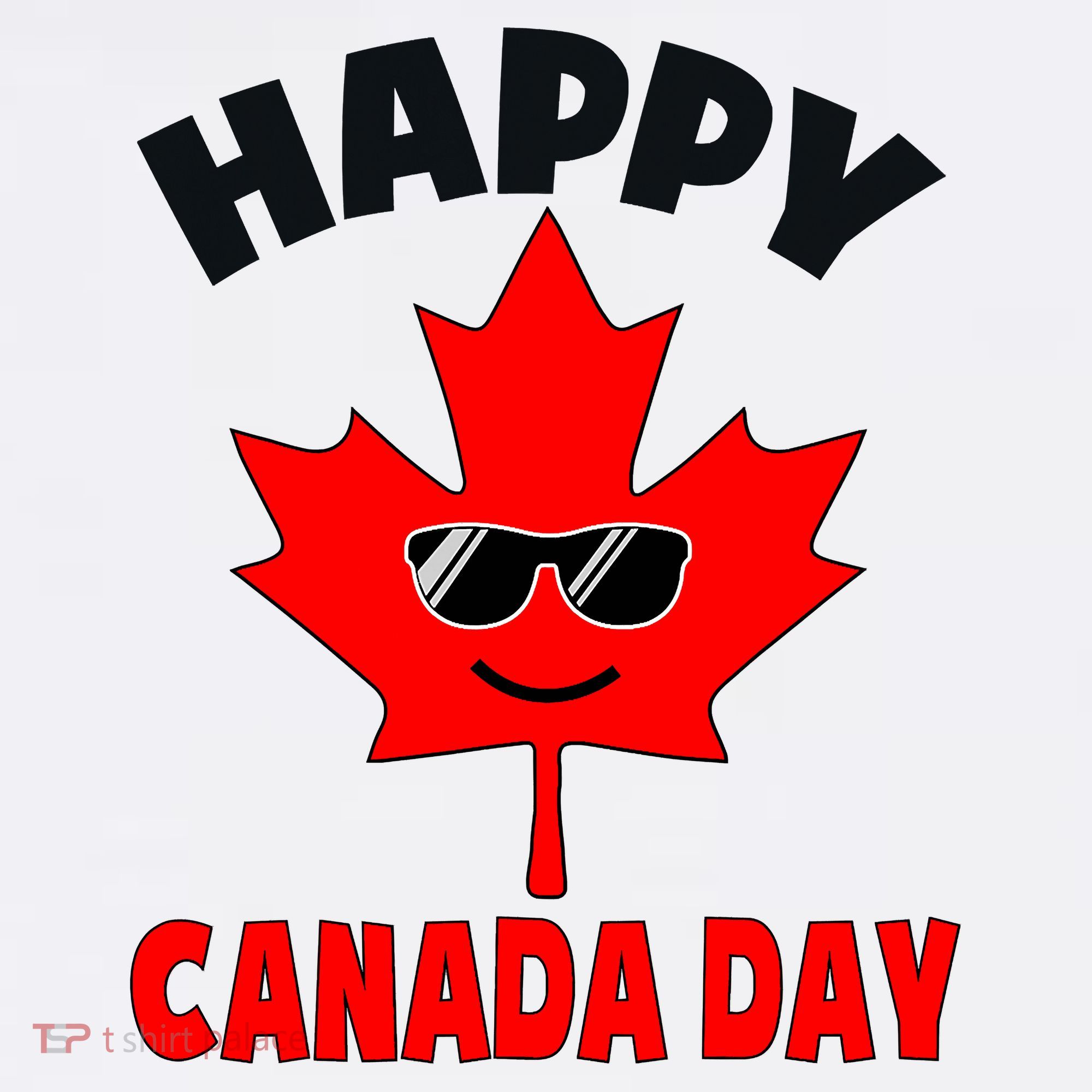 Happy Canada Day Funny Maple Leaf Canada Day Baby Bodysuit