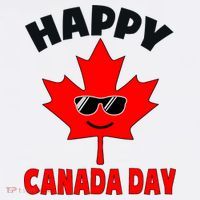 Happy Canada Day Funny Maple Leaf Canada Day Women's Long Sleeve Shirt thumb 2