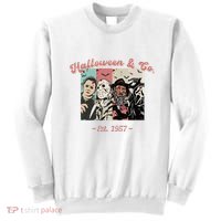 Halloween Co Est 1957 Scream Spooky Halloween Groovy Retro Sweatshirt thumb 0