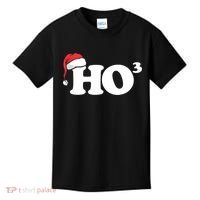 Ho Cubbed Funny Ho To The Power Three Ho Ho Ho Christmas TShirt Kids T-Shirt thumb 0