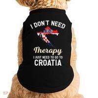 Hrvatska Croatian Flag Croatia Croats Gift Doggie Tank thumb 0