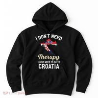Hrvatska Croatian Flag Croatia Croats Gift Hoodie thumb 0