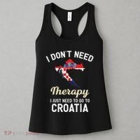 Hrvatska Croatian Flag Croatia Croats Gift Women's Tank Top thumb 3