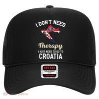 Hrvatska Croatian Flag Croatia Croats Gift Hat thumb 0