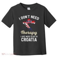 Hrvatska Croatian Flag Croatia Croats Gift Toddler T-Shirt thumb 0