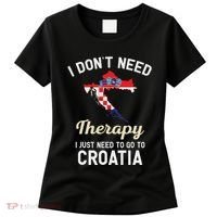 Hrvatska Croatian Flag Croatia Croats Gift Women's T-Shirt thumb 0