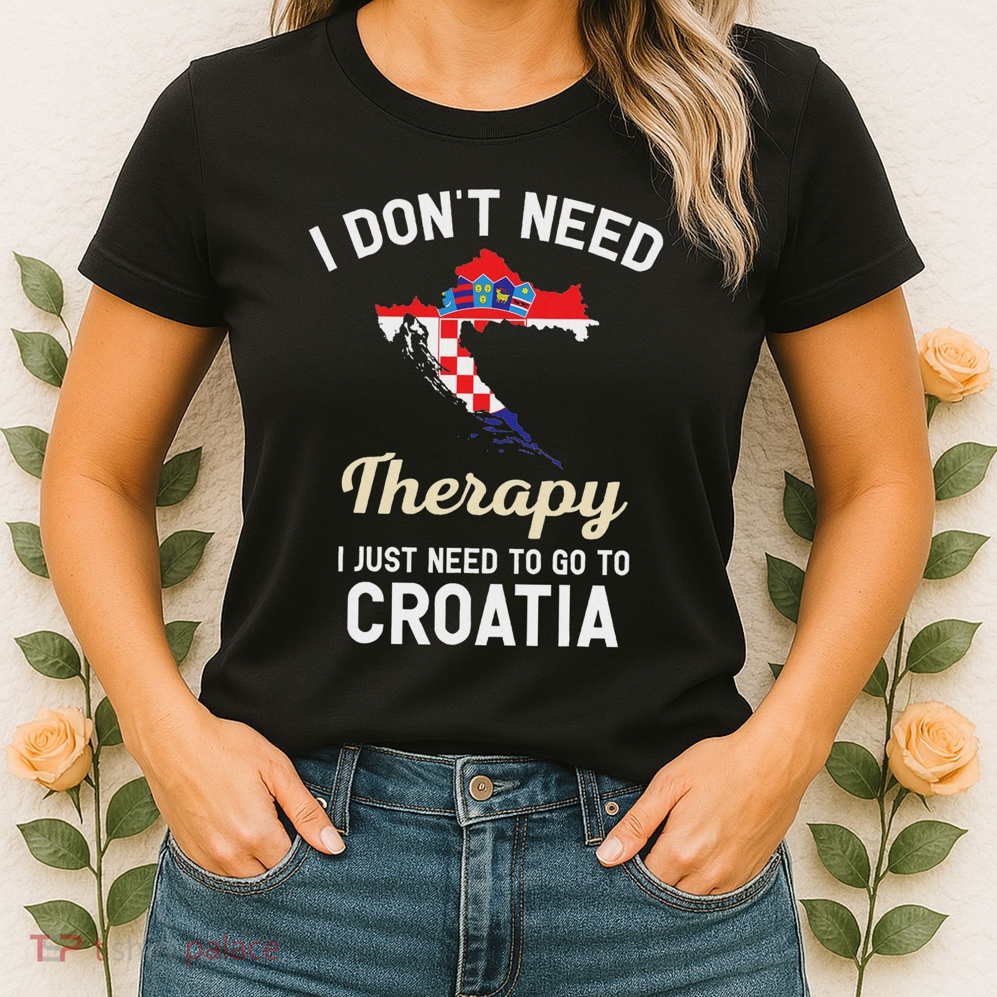 Hrvatska Croatian Flag Croatia Croats Gift Women's T-Shirt