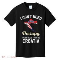 Hrvatska Croatian Flag Croatia Croats Gift Kids T-Shirt thumb 0
