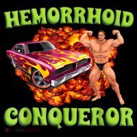 Hemorrhoid Conqueror Funny Oddly Specific Dank Meme Sweatshirt thumb 3