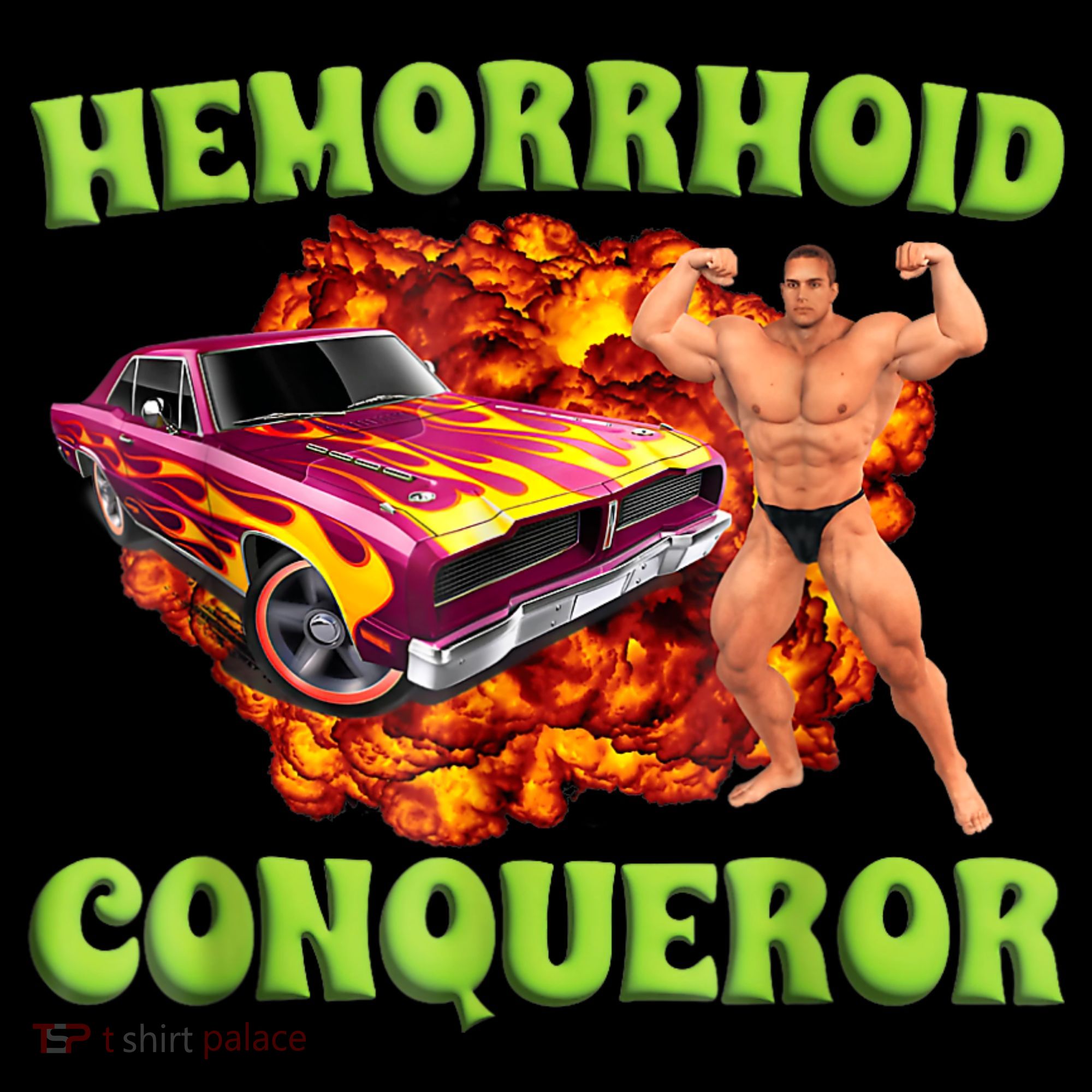 Hemorrhoid Conqueror Funny Oddly Specific Dank Meme Women's Tank Top