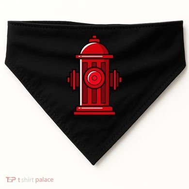 Halloween Costume Fire Hydrant funny simple safety USA-Made Doggie Bandana