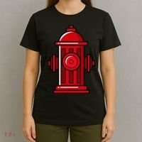 Halloween Costume Fire Hydrant funny simple safety T-Shirt thumb 4