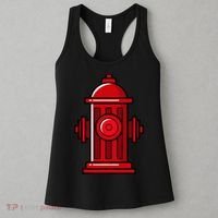 Halloween Costume Fire Hydrant funny simple safety Women's Tank Top thumb 3