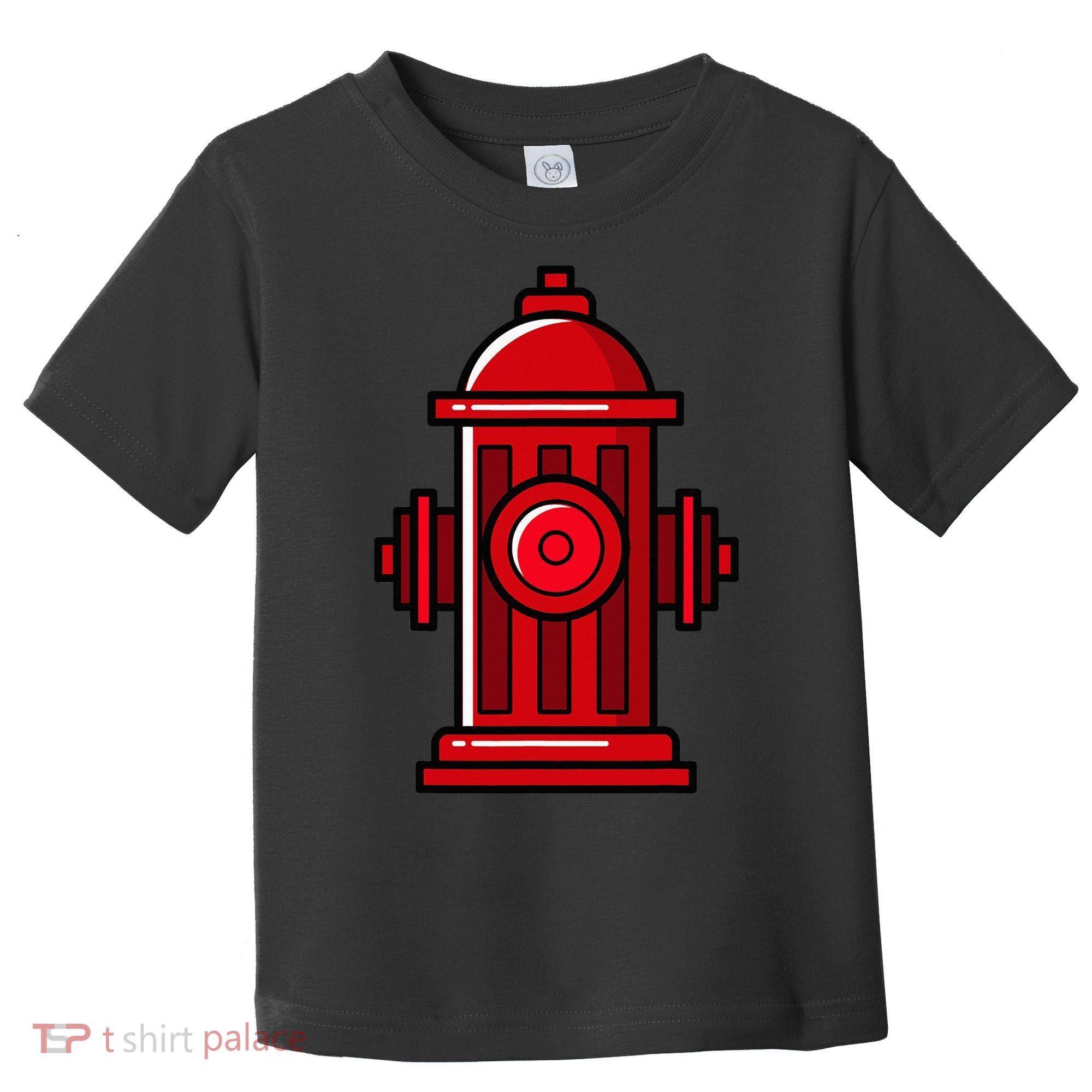 Halloween Costume Fire Hydrant funny simple safety Toddler T-Shirt