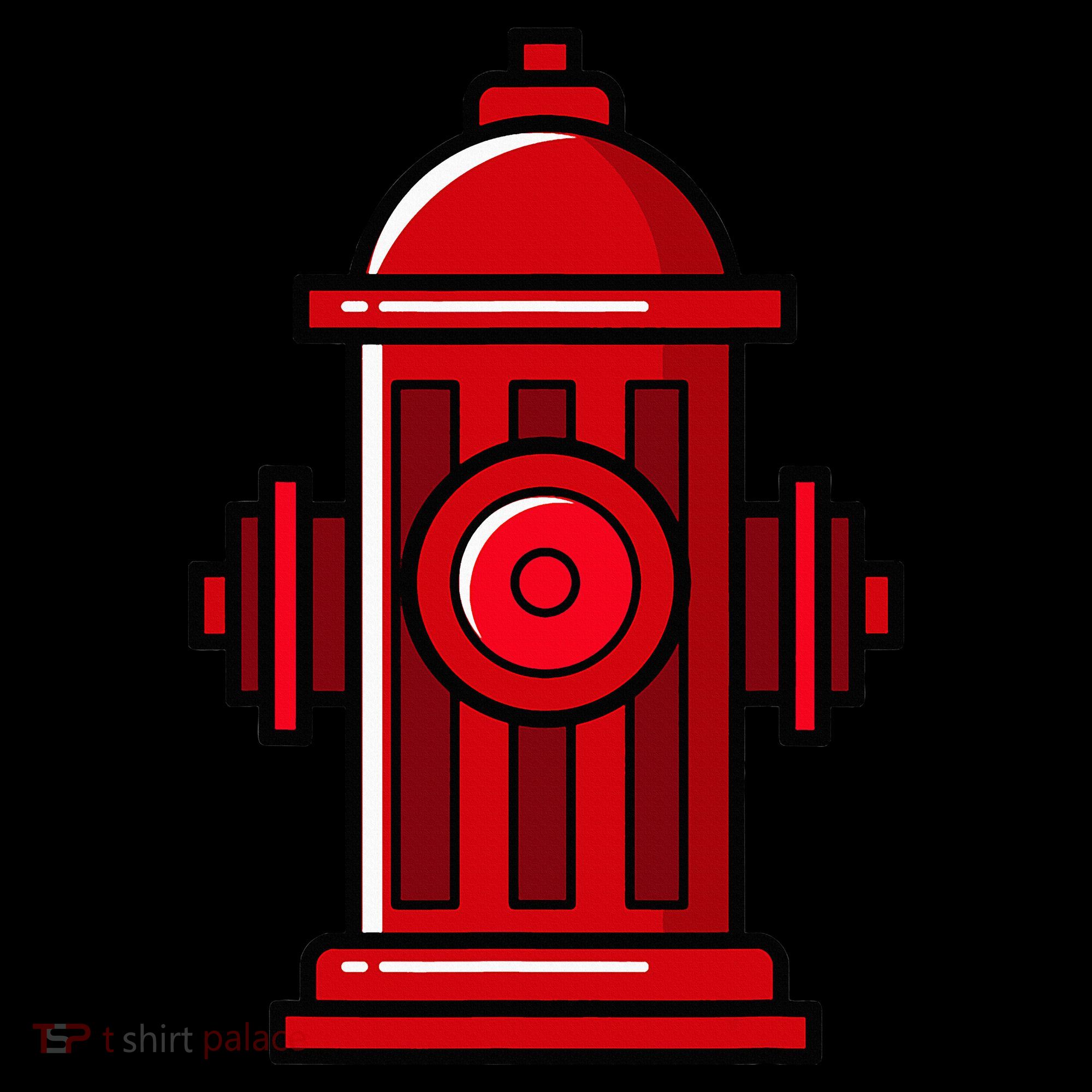 Halloween Costume Fire Hydrant funny simple safety Toddler T-Shirt