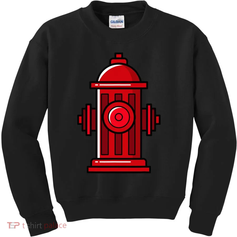 Halloween Costume Fire Hydrant funny simple safety Kids Sweatshirt