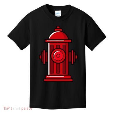 Halloween Costume Fire Hydrant funny simple safety Kids T-Shirt
