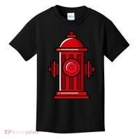 Halloween Costume Fire Hydrant funny simple safety Kids T-Shirt thumb 0