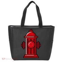 Halloween Costume Fire Hydrant funny simple safety Tote Bag thumb 0