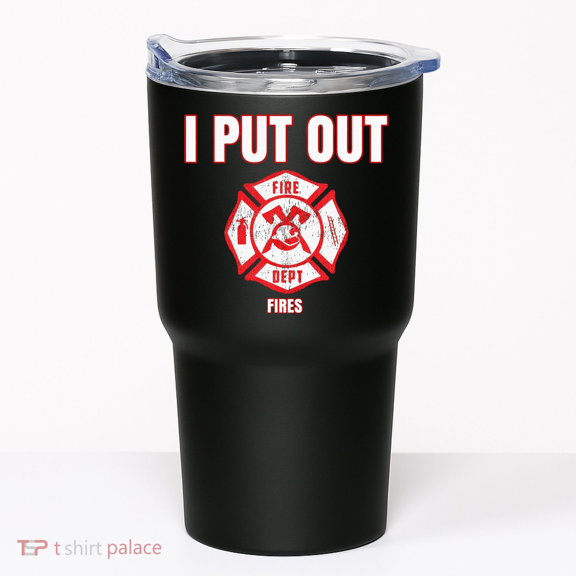 Halloween Costume Funny Firefighter I Put Out Fires Firemen Tumbler
