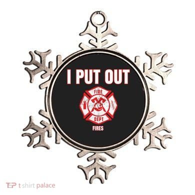 Halloween Costume Funny Firefighter I Put Out Fires Firemen Ornament