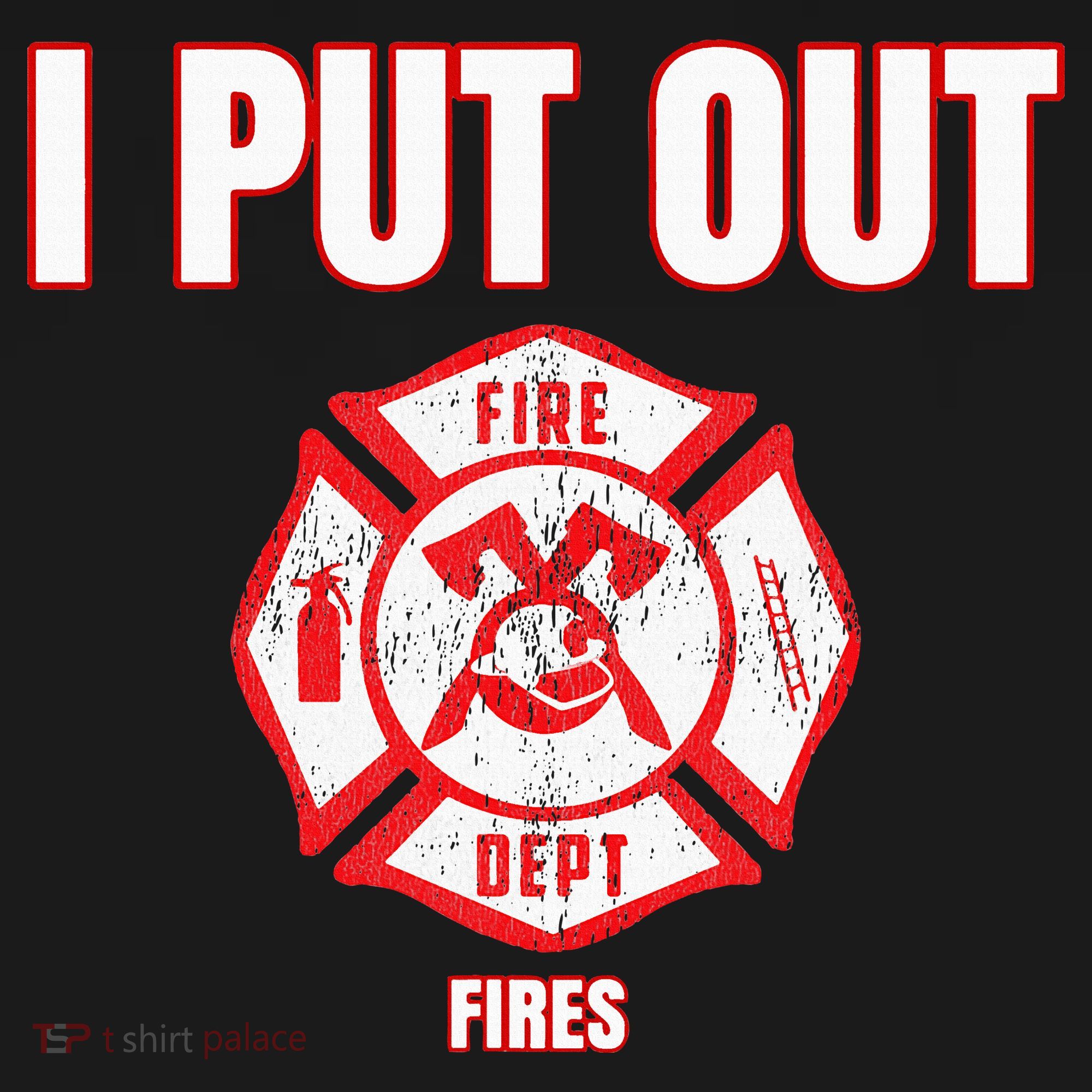 Halloween Costume Funny Firefighter I Put Out Fires Firemen Visor