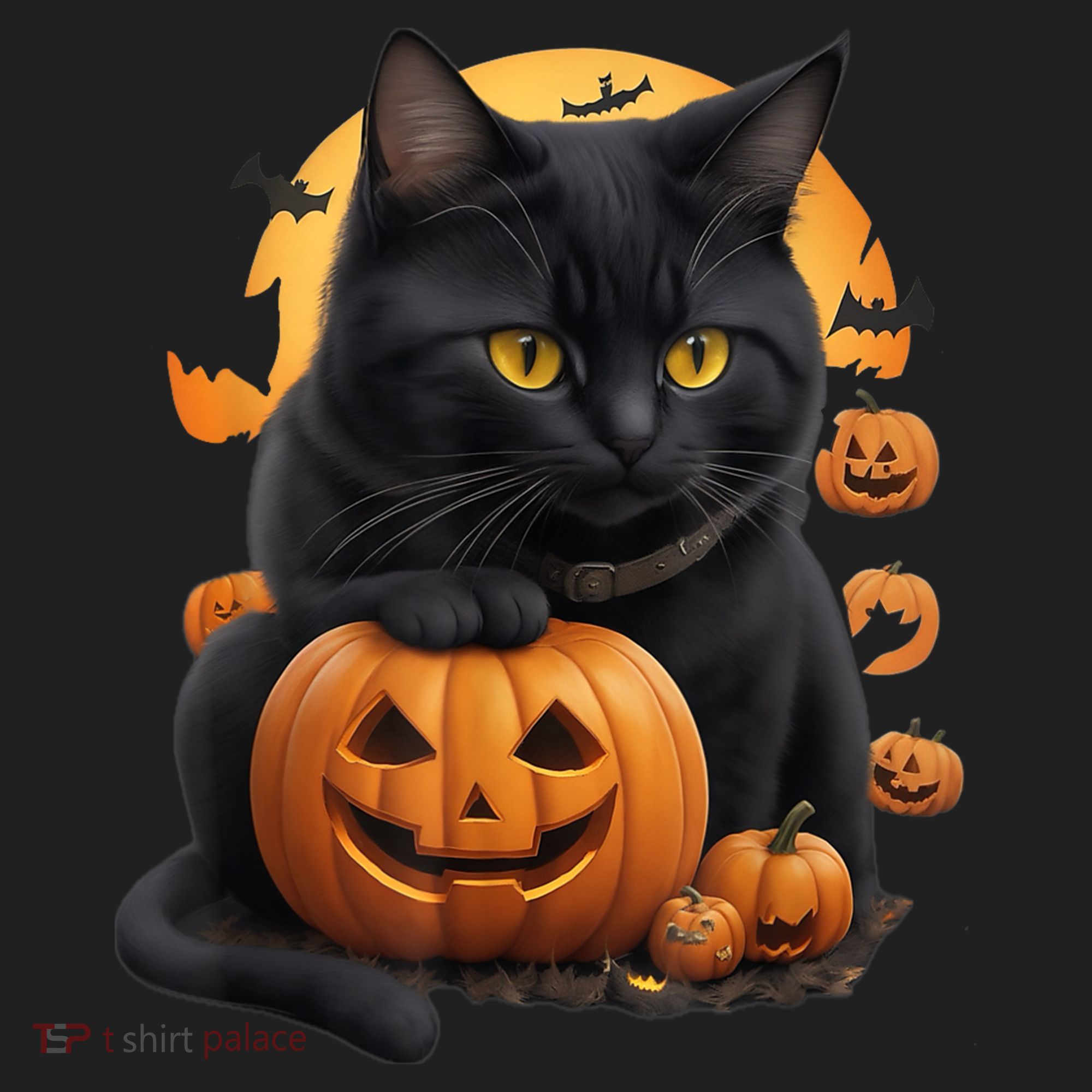 Halloween Cats Funny Cat Halloween Women's Sweatshirt