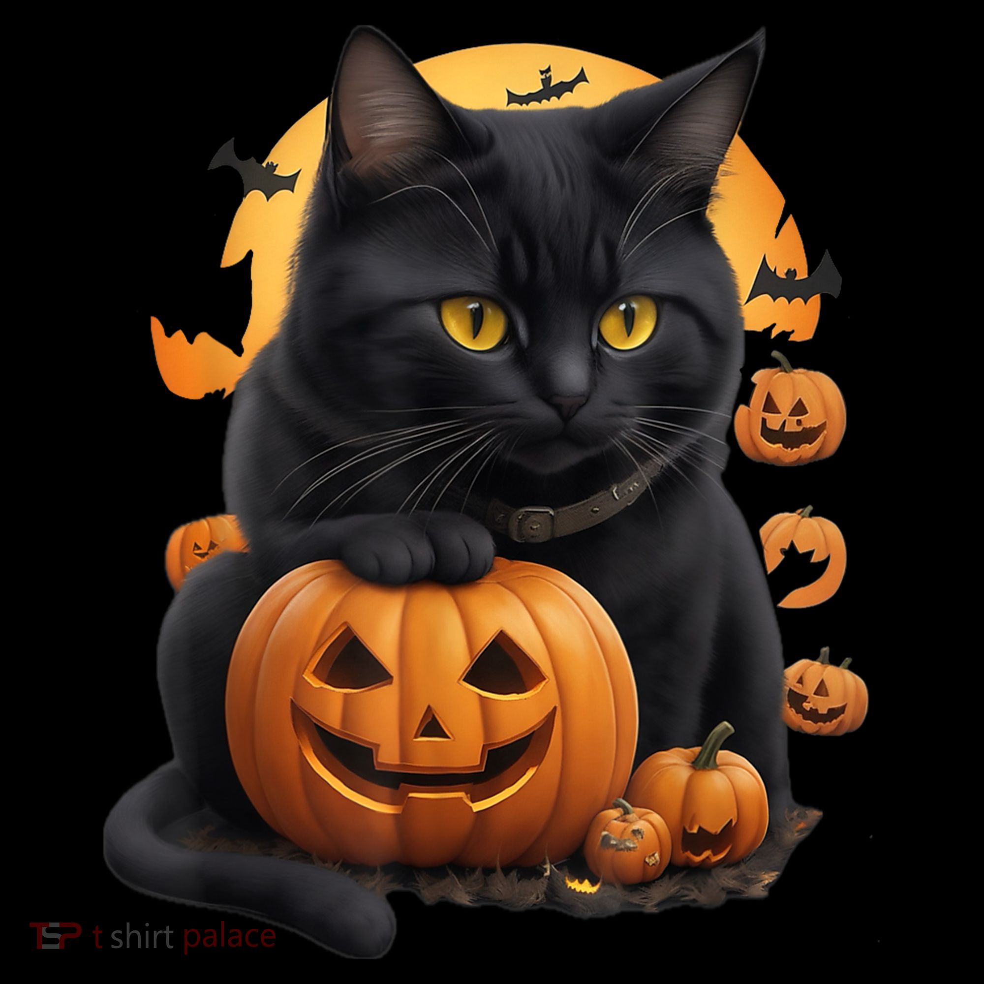 Halloween Cats Funny Cat Halloween Apron