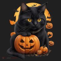 Halloween Cats Funny Cat Halloween Hat thumb 2