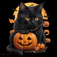 Halloween Cats Funny Cat Halloween Tank Top thumb 6