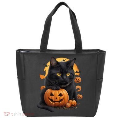 Halloween Cats Funny Cat Halloween Tote Bag