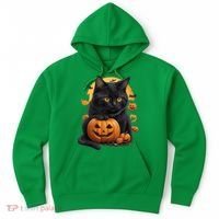 Halloween Cats Funny Cat Halloween Hoodie thumb 0