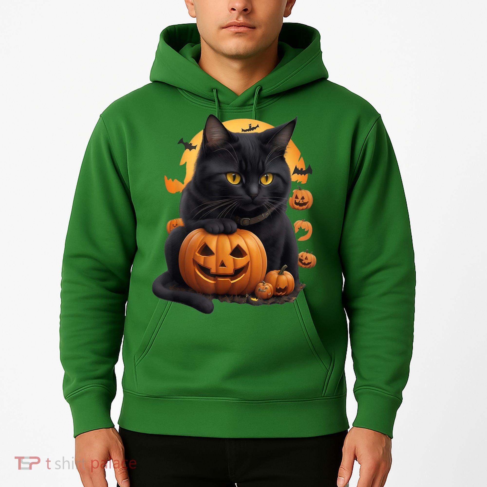 Halloween Cats Funny Cat Halloween Hoodie