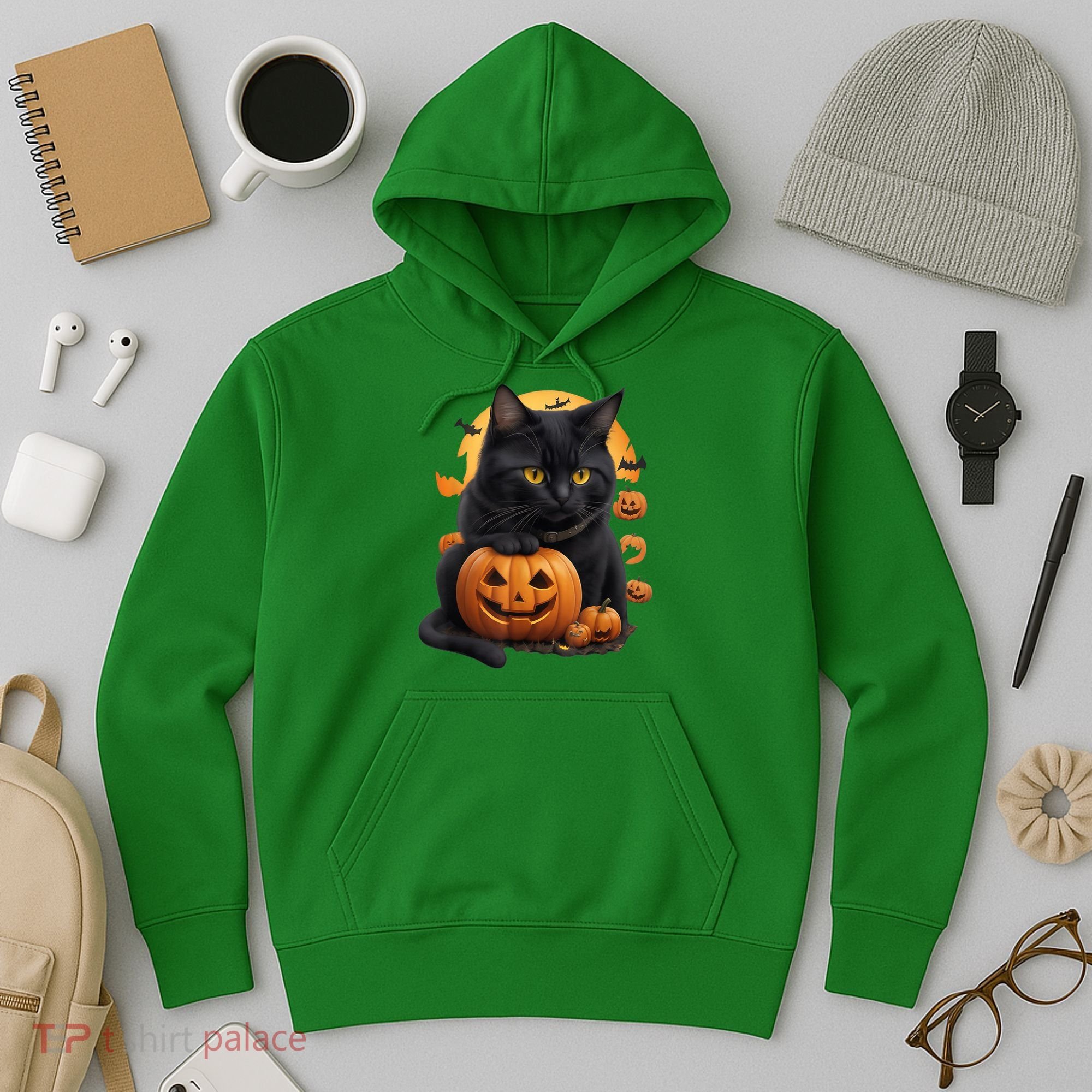 Halloween Cats Funny Cat Halloween Hoodie