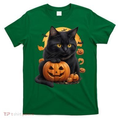 Halloween Cats Funny Cat Halloween T-Shirt