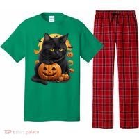 Halloween Cats Funny Cat Halloween Pajama Set thumb 0