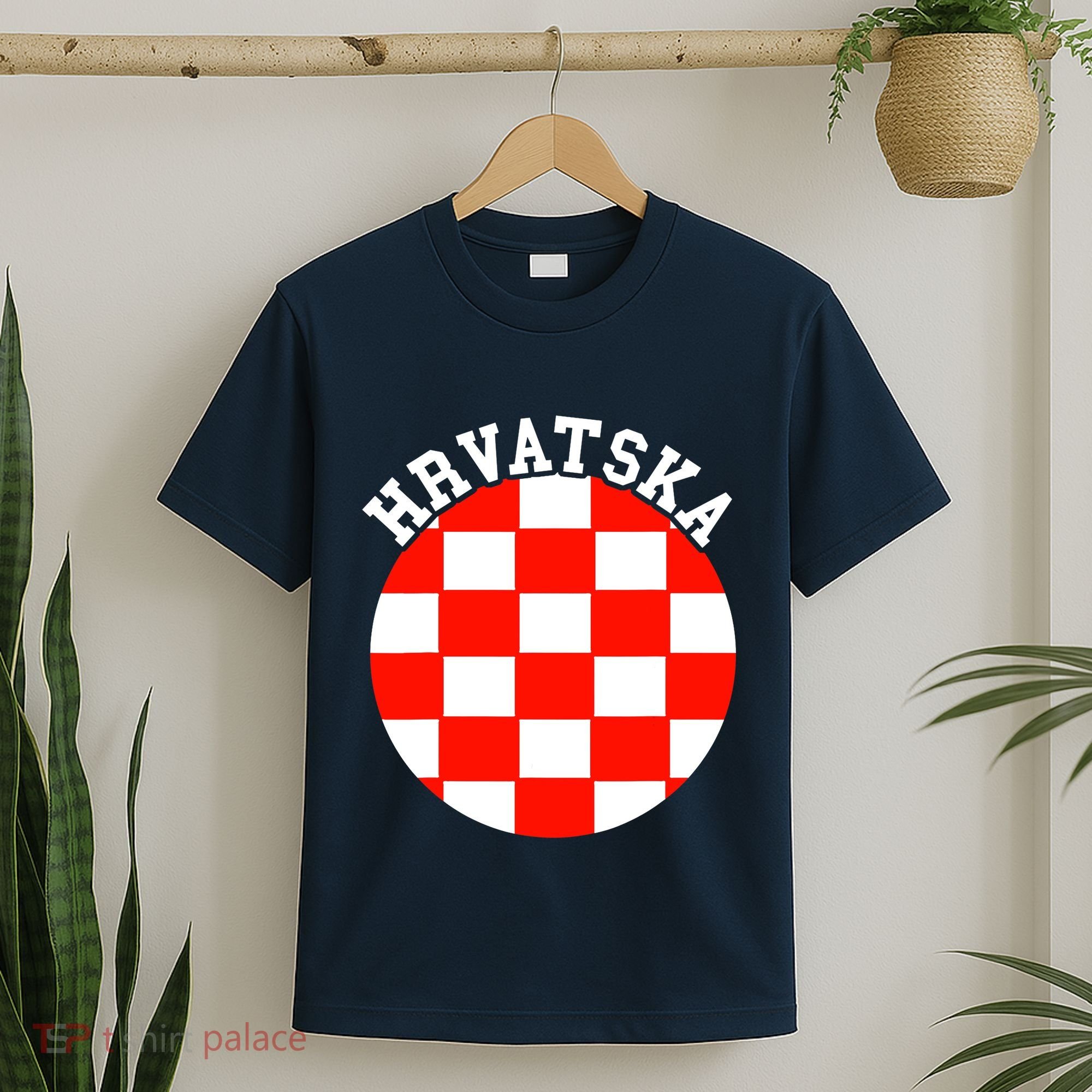 Hrvatska Croatian Flag Croatian Pride Croatian Roots Croatia T-Shirt